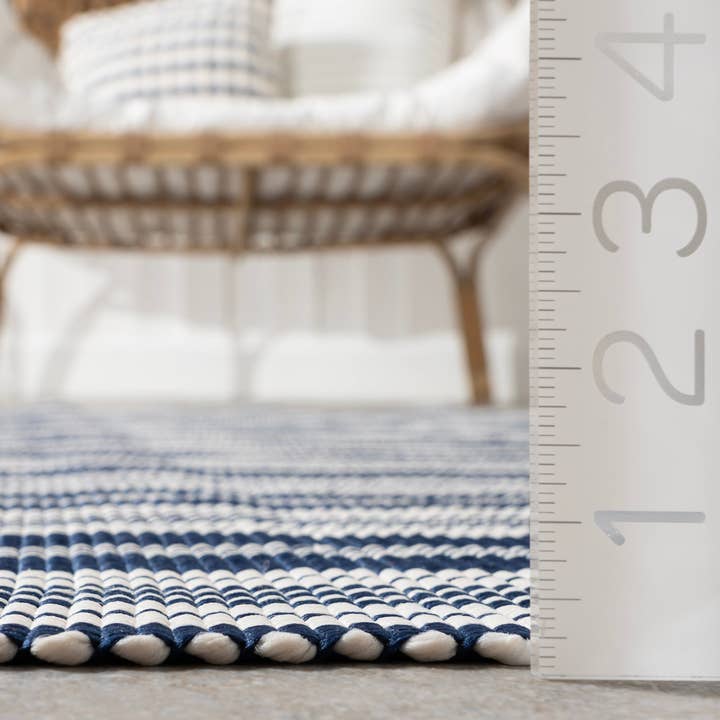 nuLOOM - Wholesale Area Rug - Home Conservatory Ticking Stripe Handwoven Indoor/Outdoor Area Rug23