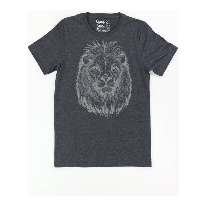Lion Charlie Tee for wholesale by Supermaggie @ Faire