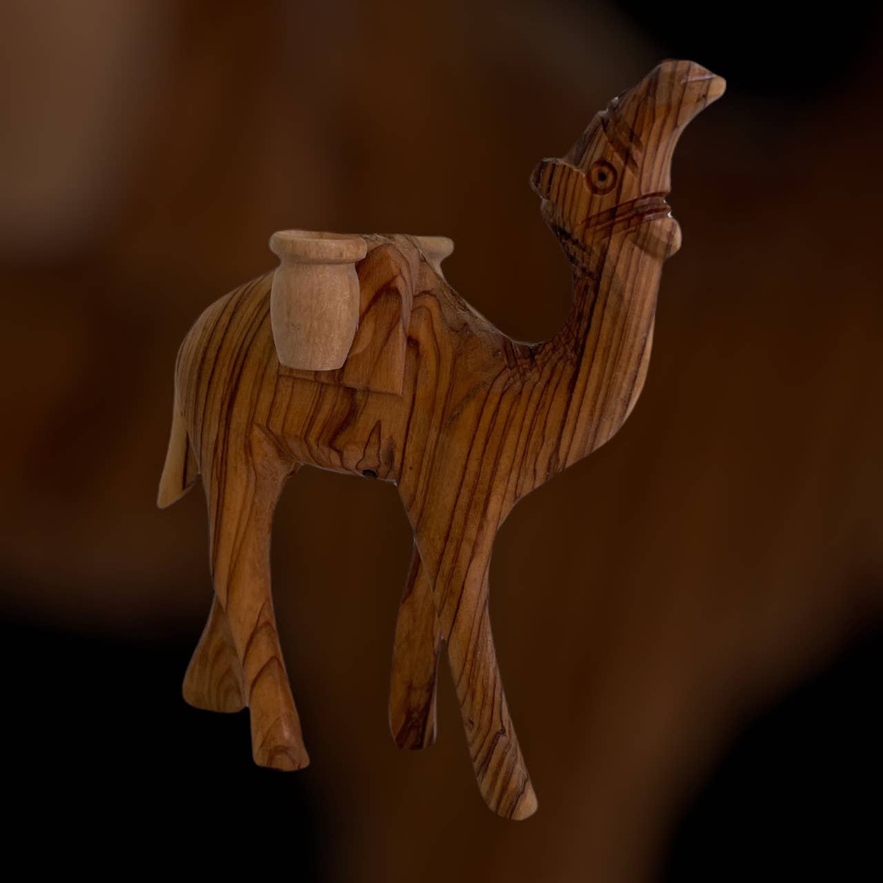 Holy Land Imports - Vente Figurine décorative - Chameau avec deux bocaux 2