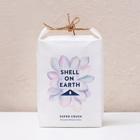 Crushed Whelk Shells - Super Crush for wholesale by Shell on Earth