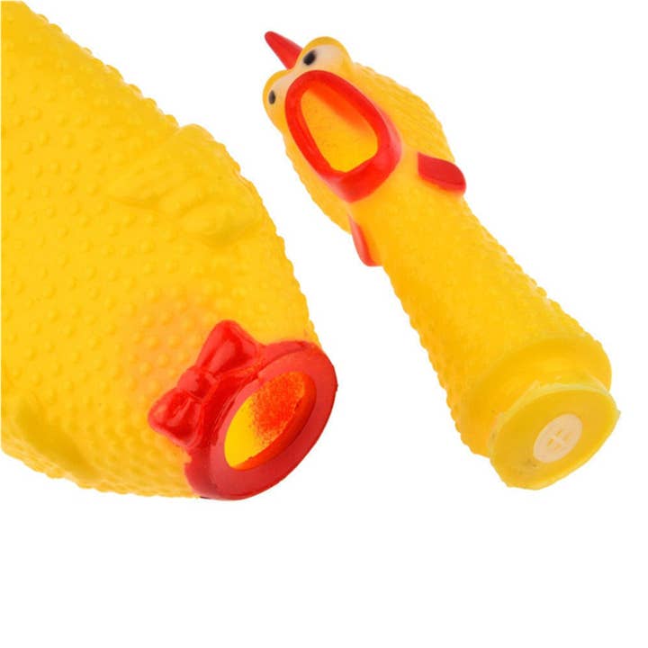 Tsyware - Wholesale Pet Chew Toy - Dog - 16 in Fun Pet Dogs Toy Shrilling Rubber Chicken Chew Sound