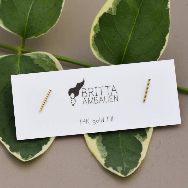 Raising the Bar Earrings for wholesale by Britta Ambauen Jewelry