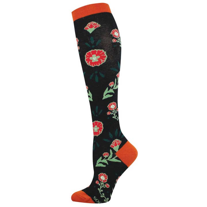 KRAVLENDE BLOMSTER 6p for engroshandel hos Socksmith Europe