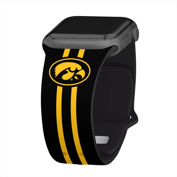 Iowa Hawkeyes HD Apple Watch Band for wholesale by Affinity Bands
