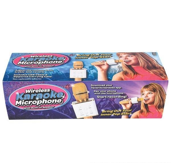 La Luna Bella - Toys - Wholesale Classic Toy - Kids - WIRELESS KARAOKE MIC LLB kids toys3