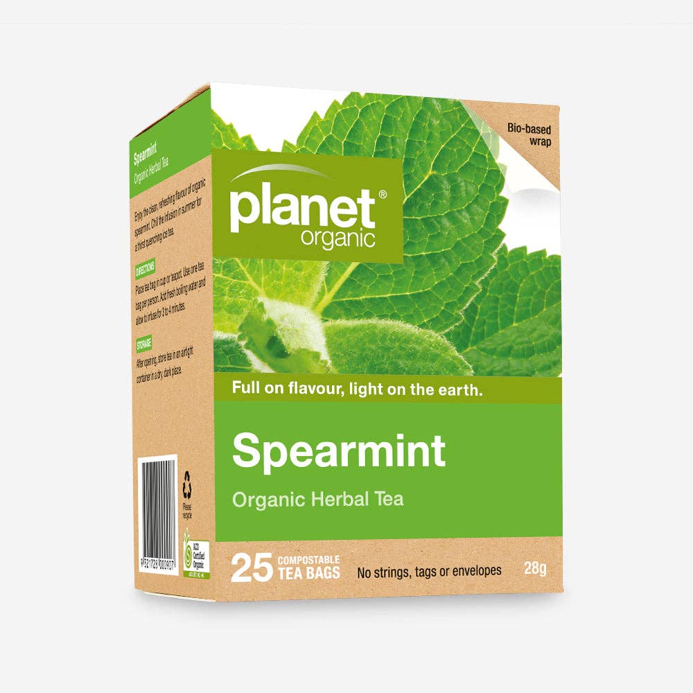 Planet Organic - Wholesale Tea Bags - Spearmint Tea Bags1