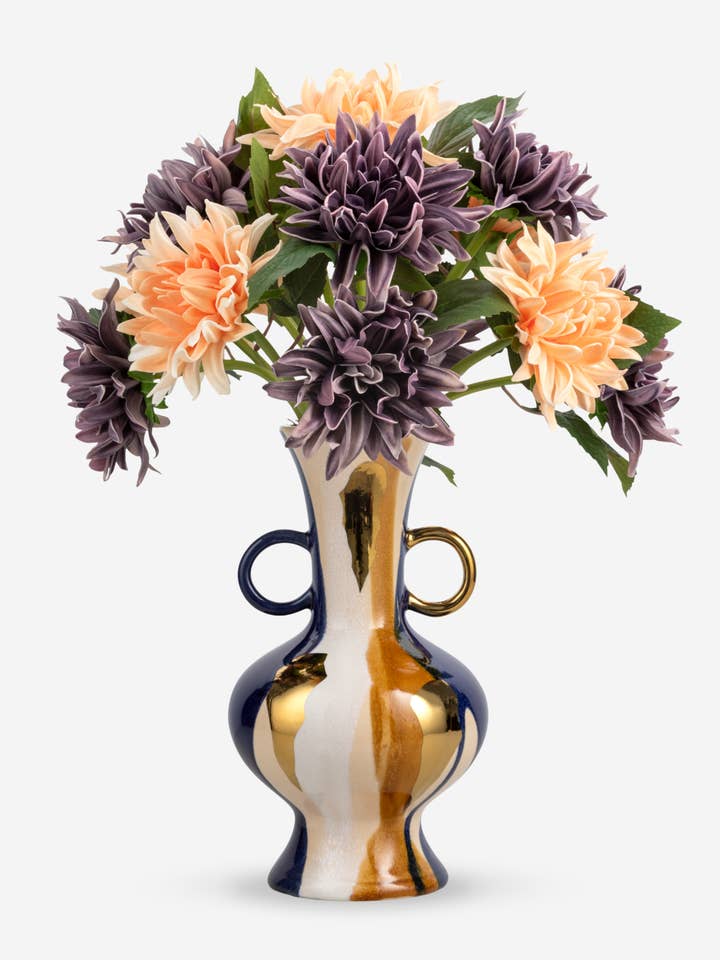 Atelia Riva RealTouch Dahlia Arrangement for wholesale by CocoBella