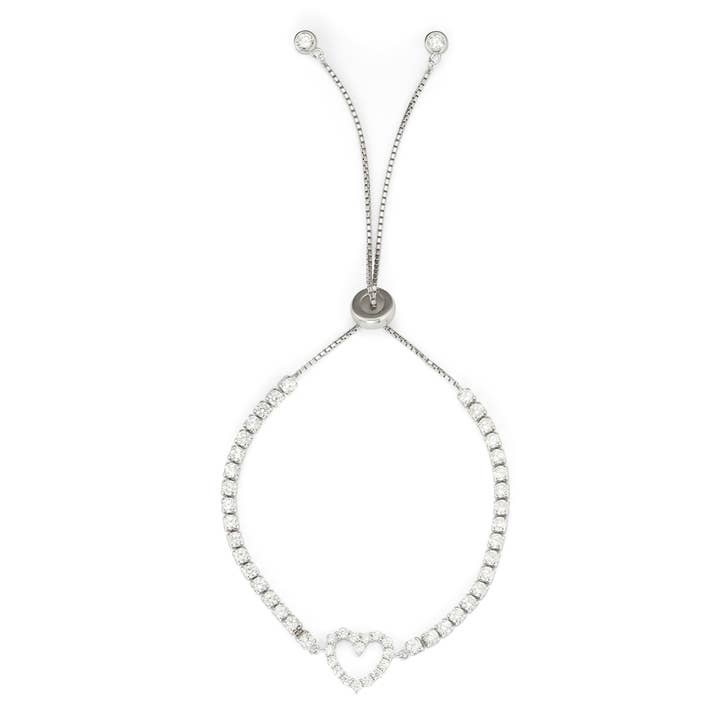 Pulsera NF0050/B/W/CZ/CLR para venta al por mayor de Luxe on Main LLC