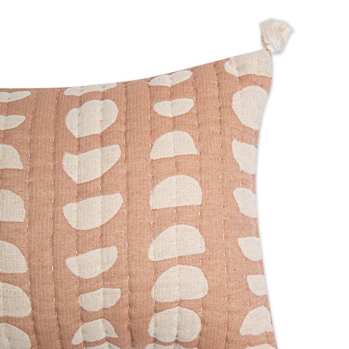 Crane Baby - Wholesale Lumbar Pillow - Jacquard Pillow Copper Moon Phase