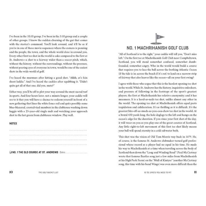 Simon & Schuster - Wholesale Book - Adult - Golf Bucket List by Jeffrey Thoreson