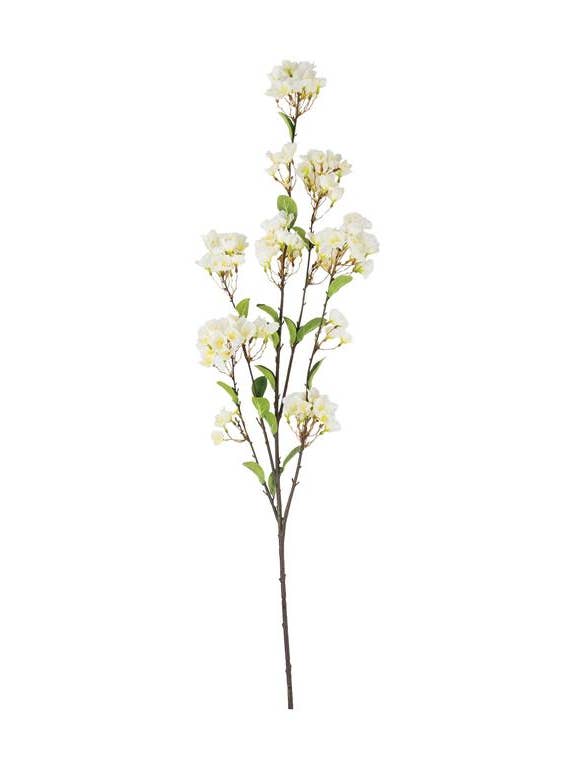 Cherry Blossom Branch 48" White for wholesale by Select Artificials, Inc.