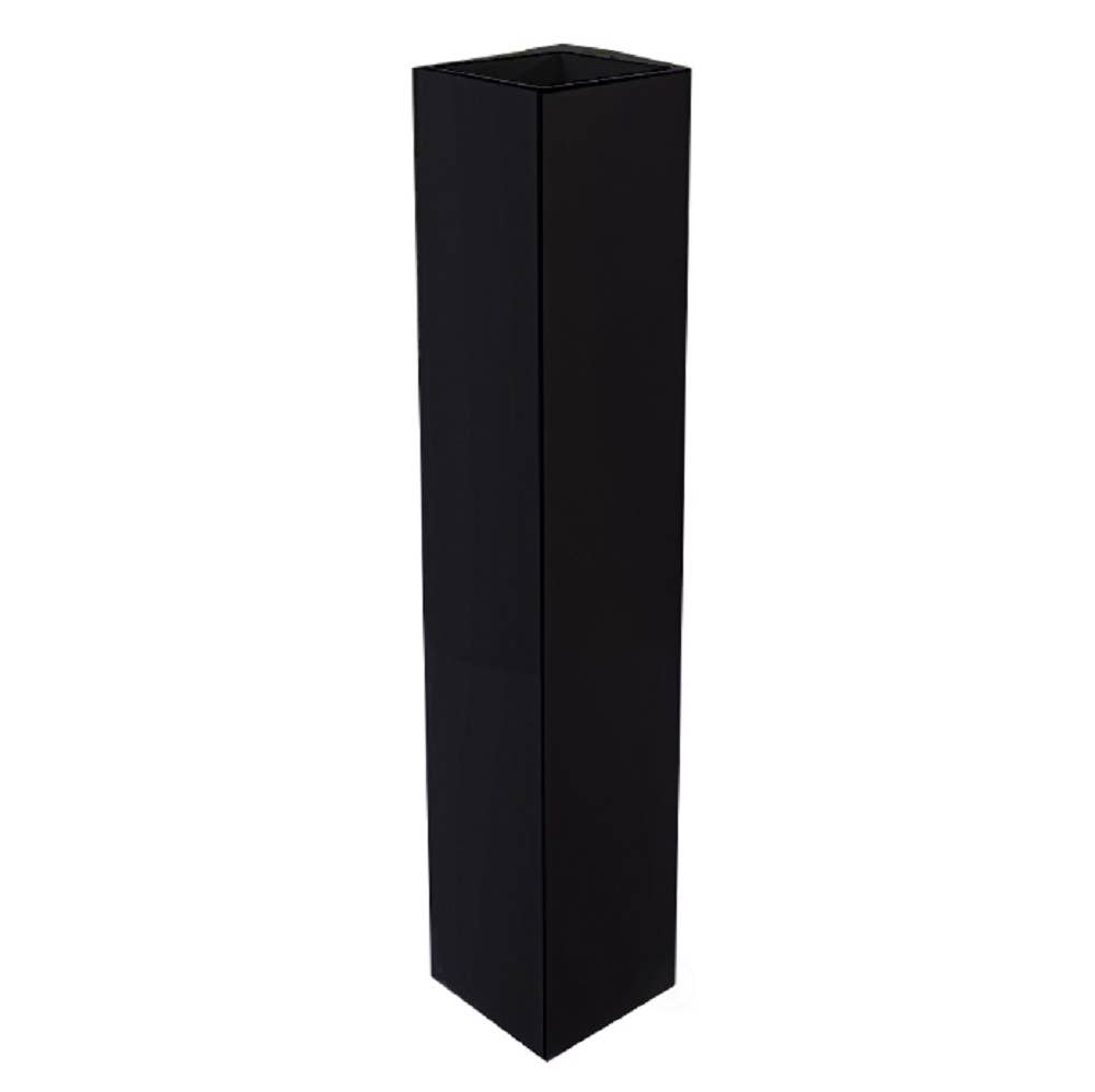 Quickway Imports – wholesale Vase – Tall Rectangular Wooden Modern Floor Vase5