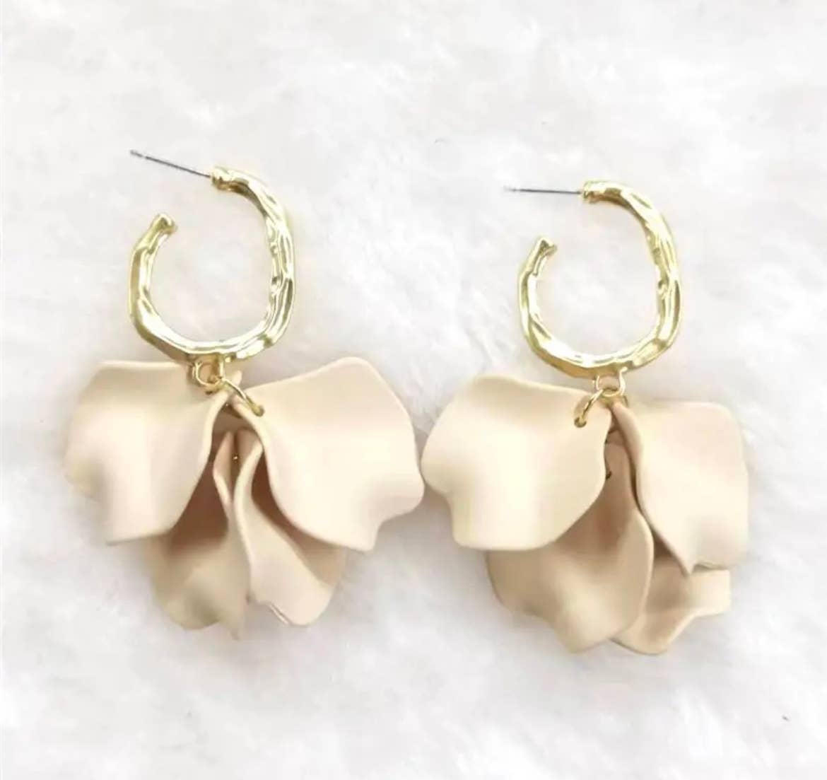 TLD Designs - Vente Boucles d'oreilles pendantes - mousseline2