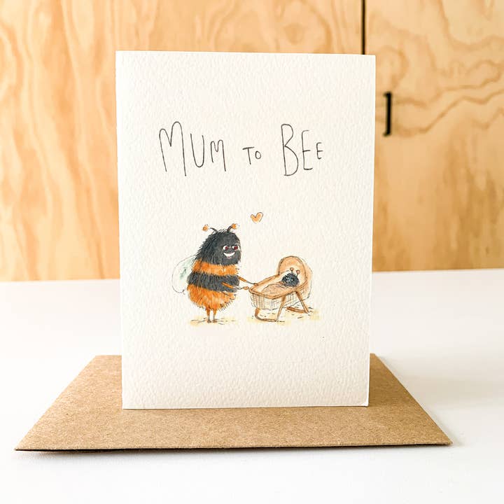 Well Drawn - Wholesale Mother’s Day card - Mum To Bee3