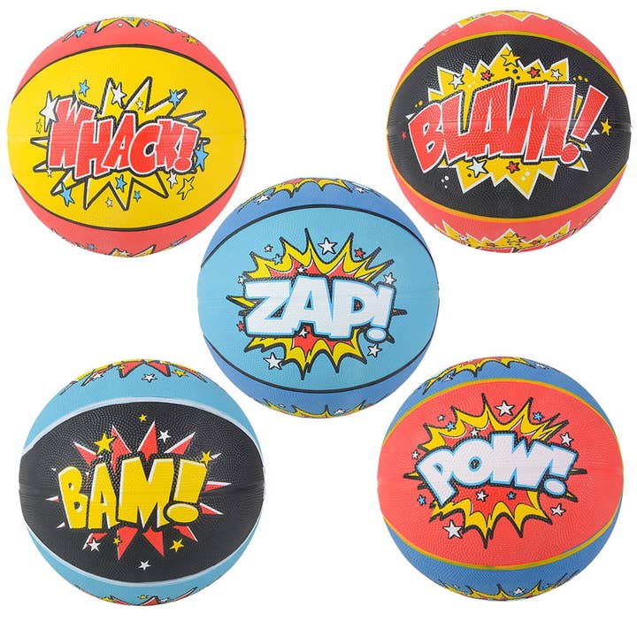 9.5" Superhero Regulation Basketball LLB legetøj til børn for engroshandel hos La Luna Bella - Toys