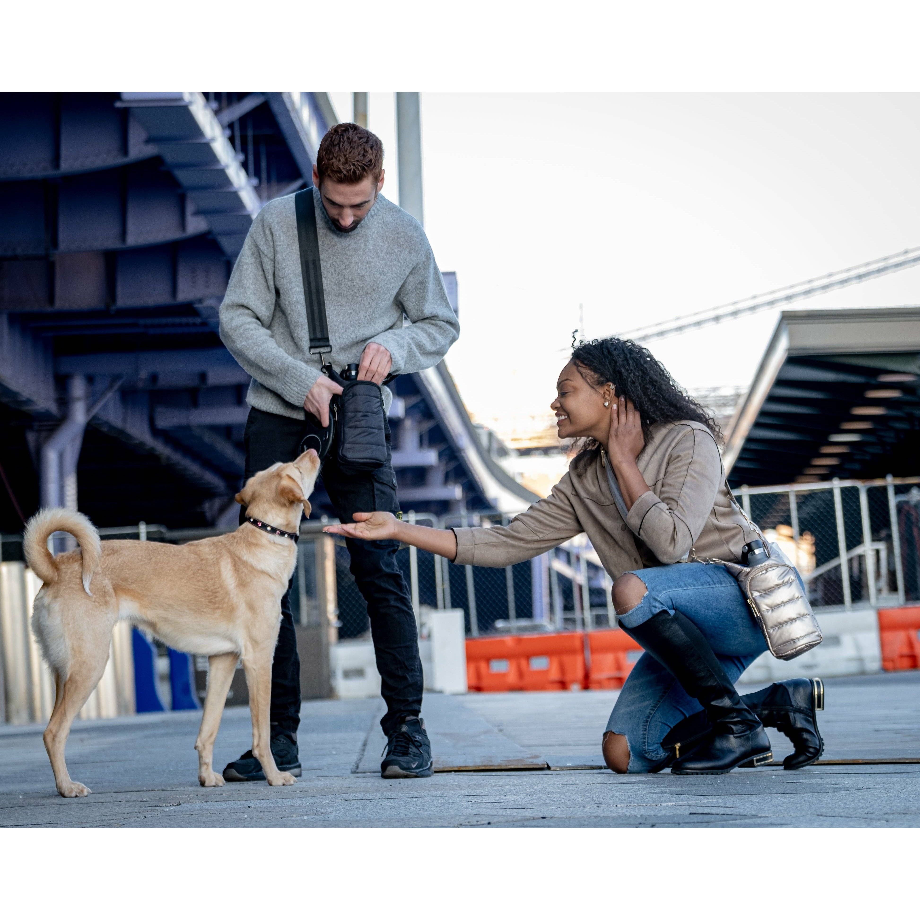 WanderFull - Wholesale Crossbody Bag - Unisex - Black Matte HydroBag® 3