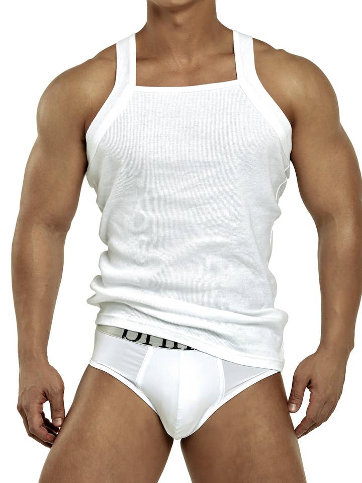 CLASSIC SQUARE CUT TANK TOP for wholesale by brifkeis