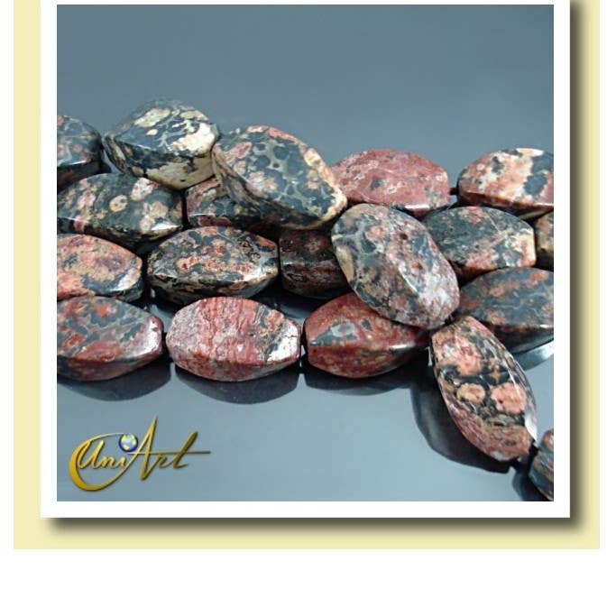 Hilos De Cuentas Rombo Espiral De Jaspe para venta al por mayor de UniArt