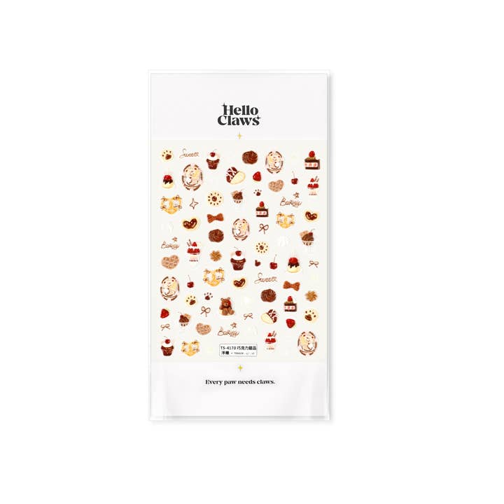 Ciao Artigli | Adesivo per Unghie Dolci Orso per la vendita all'ingrosso da parte di Hello Claws Limited