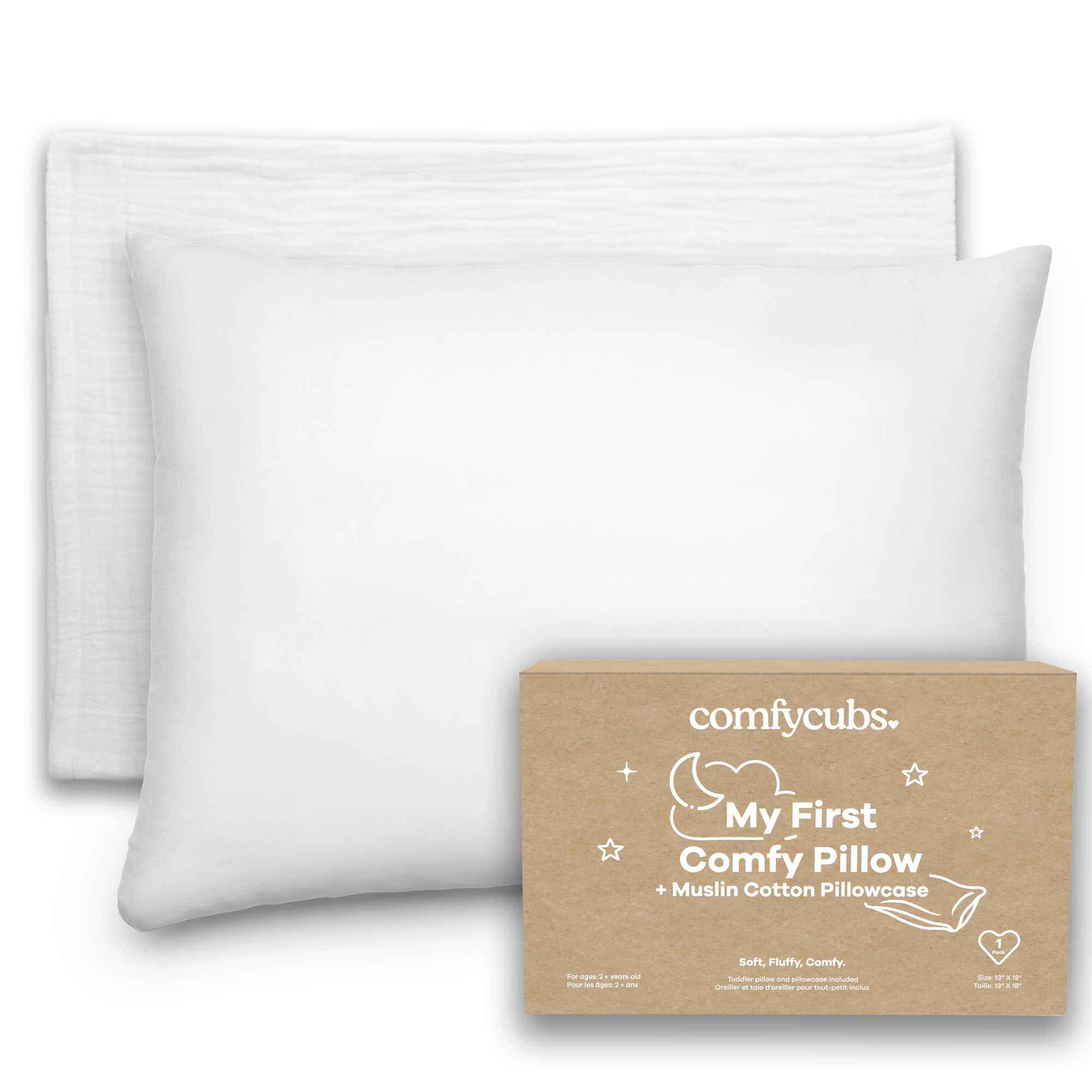 Comfy Cubs - Wholesale Pillow/Cushion - Kids & Baby - Toddler Pillow, Breathable Kids Travel Pillow by Comfy Cubs25