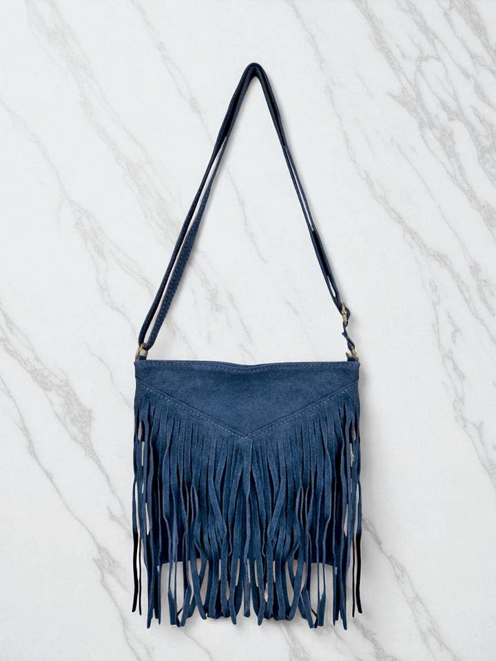 Bolsa de pele Camurça Cascata V 220971 por atacado de ITALIAN'S LEATHER
