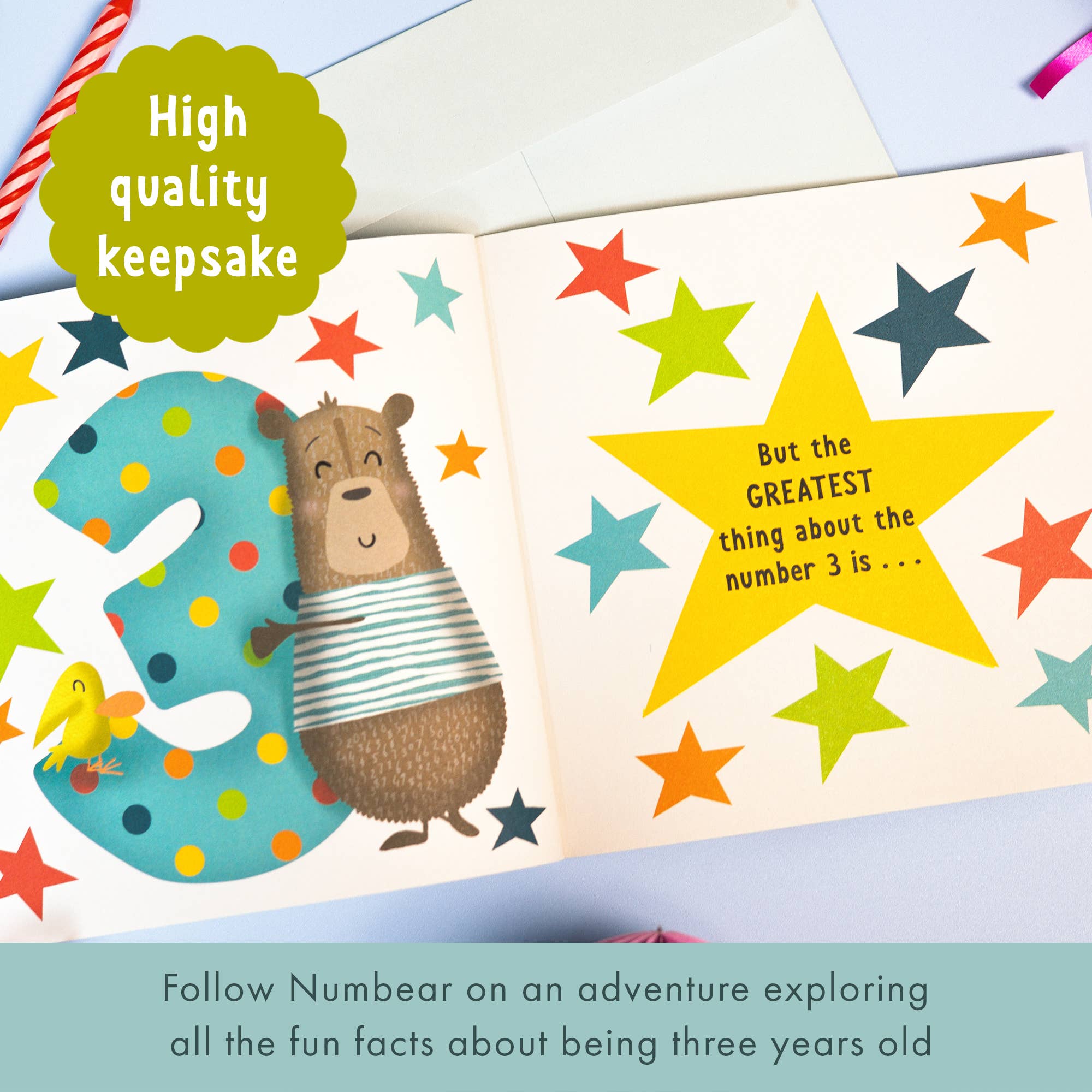 FROM YOU TO ME Gifts – wholesale Birthday card – Wow! You're 3 | Age Cards | Age Birthday Cards | Age 33