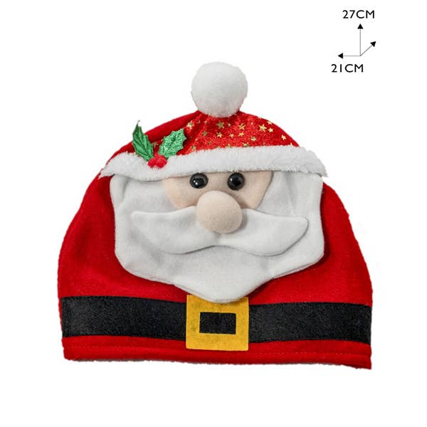 LA RUTA DE LAS IMPORTACIONES SL - Wholesale Christmas Decoration - Christmas hat 27x21cm (N329)0