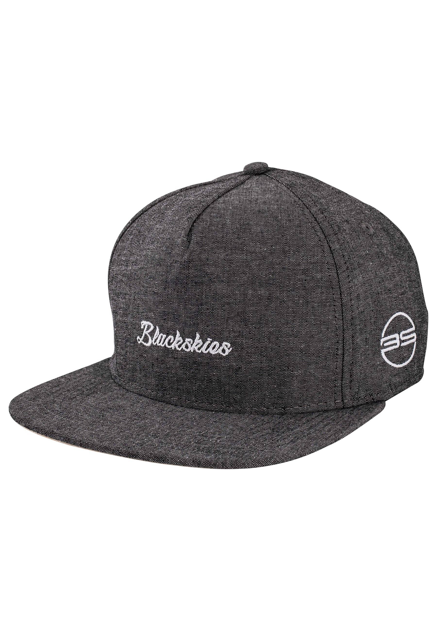 Blackskies - Wholesale Flat Brim Cap - Men's - Eos Vol. II Snapback Cap - Black0