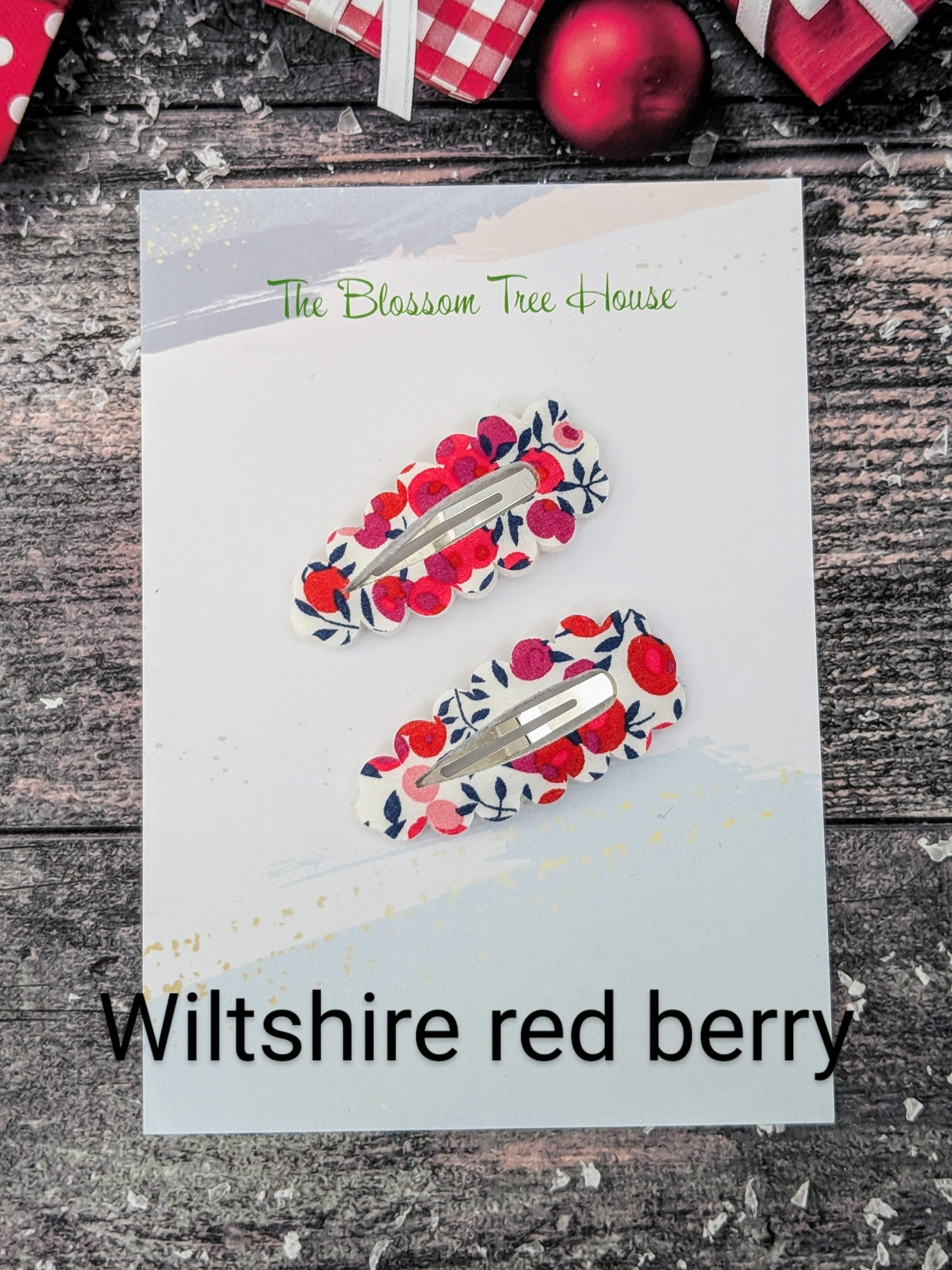 The Blossom Tree House - Wholesale Hair Clip - Kids - Liberty of London fabric hair clips4