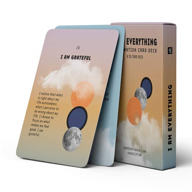 IK BEN Alles Affirmatie Kaartenset voor wholesale door I AM Media LLC DBA I AM &CO