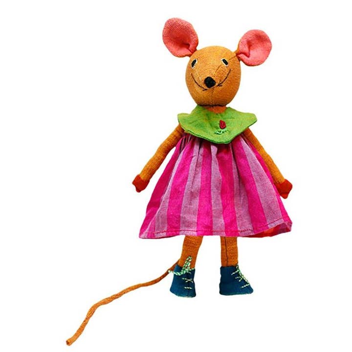 Stuffed toy mouse mom for wholesale by Barefoot