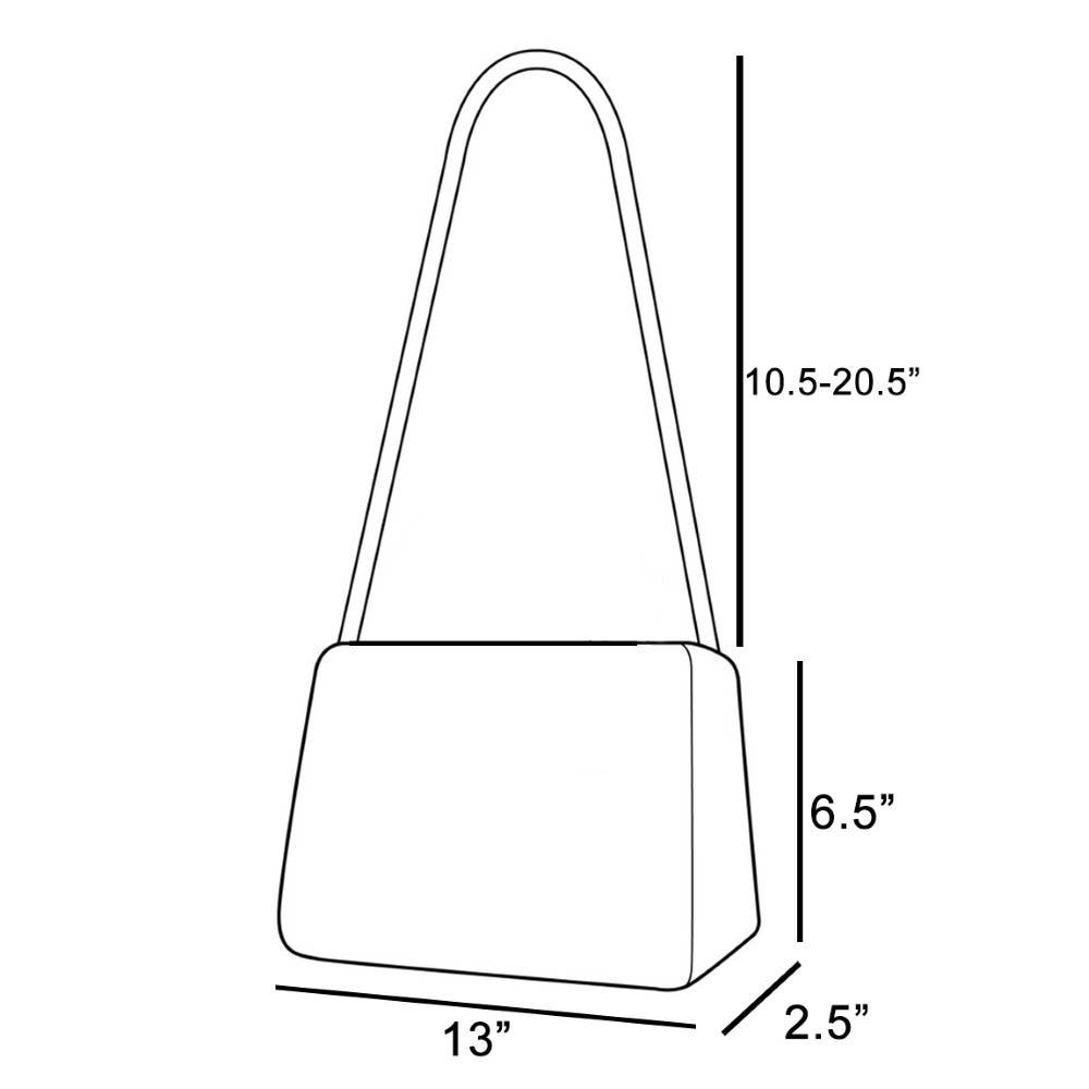 LE Mörk leopardmönstrad halvmåne axelväska för wholesale på Faire4