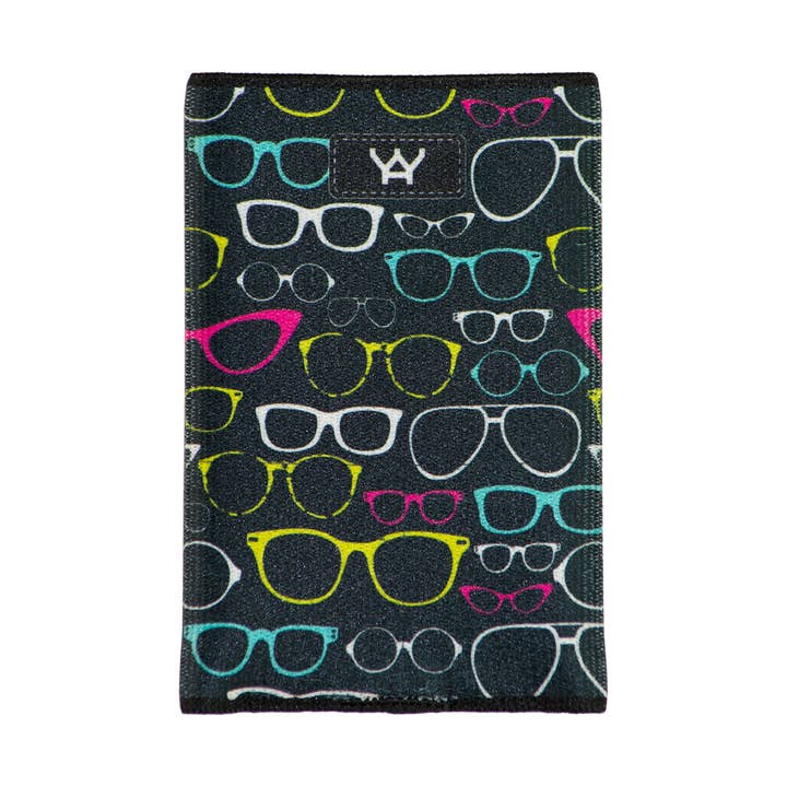 YaYwallet - 1116 Retro Glasses - Slim Wallet for wholesale by YAY NOVELTY