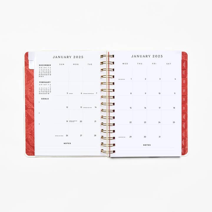 Be Rooted - Wholesale Planner - 2025 Manifest Your Dreams Yearly 12 month Planner