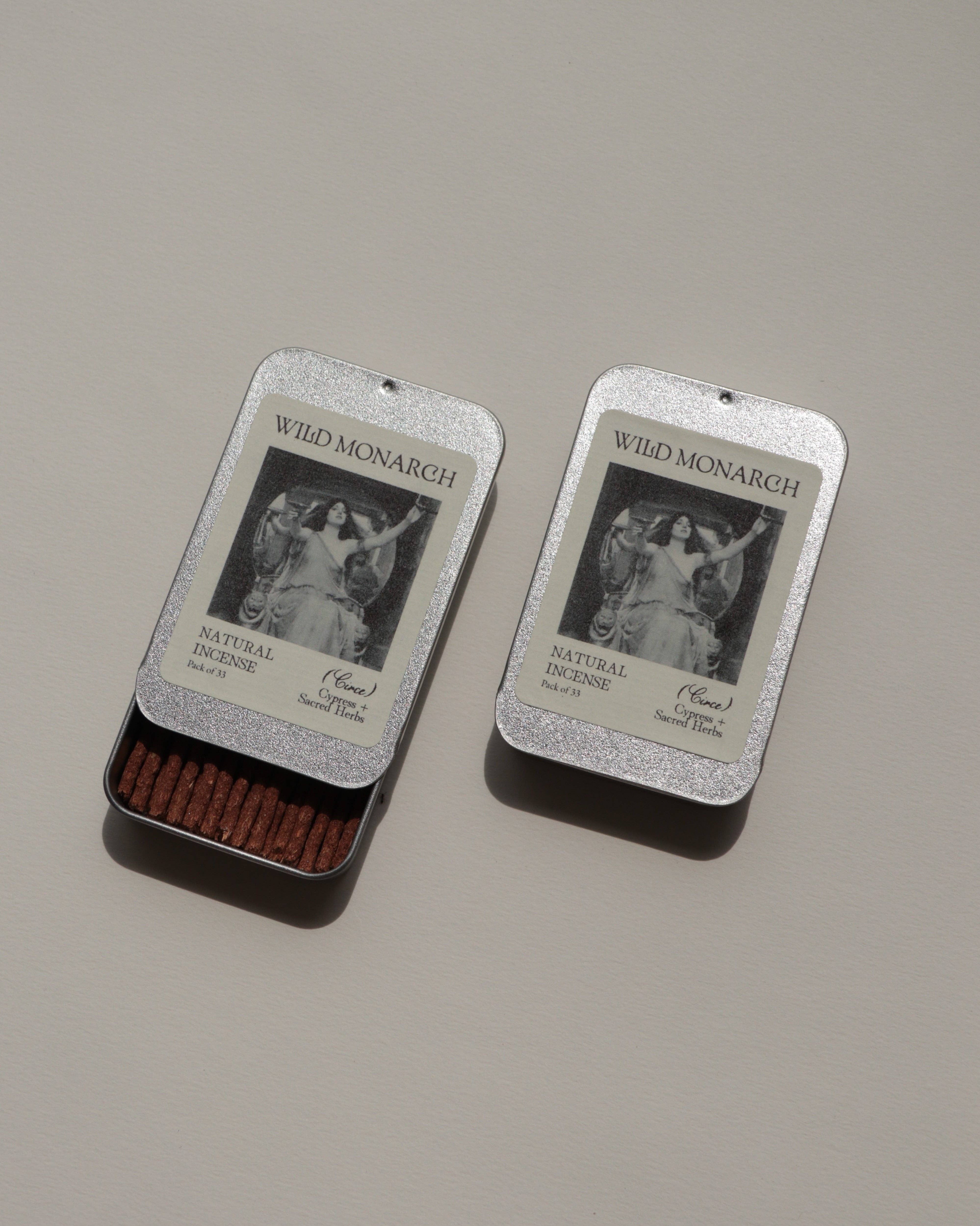 Wild Monarch Incense – wholesale Rökelse – Circe (Cypress och heliga örter) naturlig rökelse2