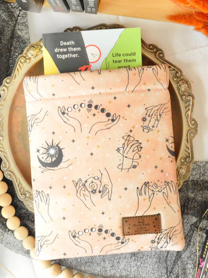 Moon Hex Book Sleeve for wholesale by Book Barn Galore