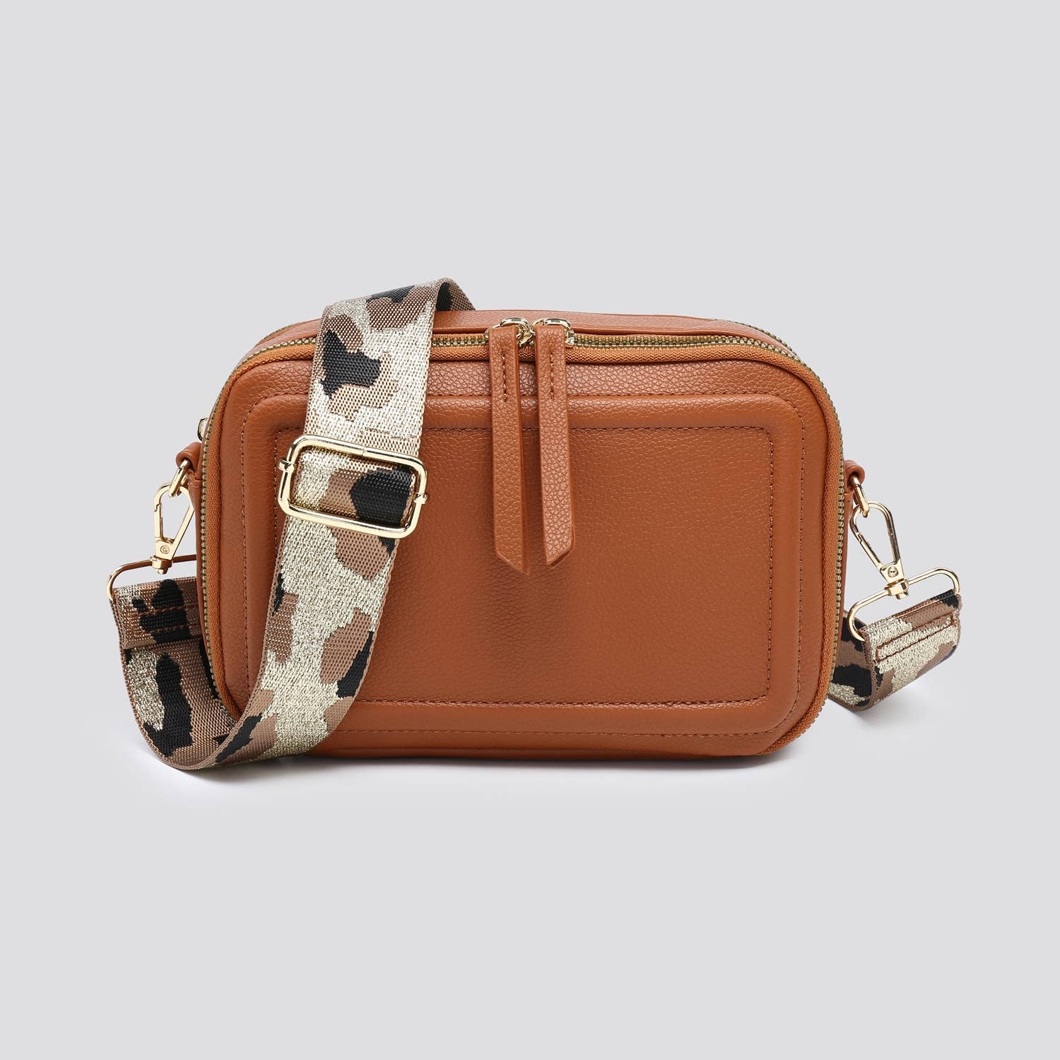 House of Milano – wholesale Crossbody bag – Women's – 3316 Faux Leather Double Compartment Crossbody Bag2