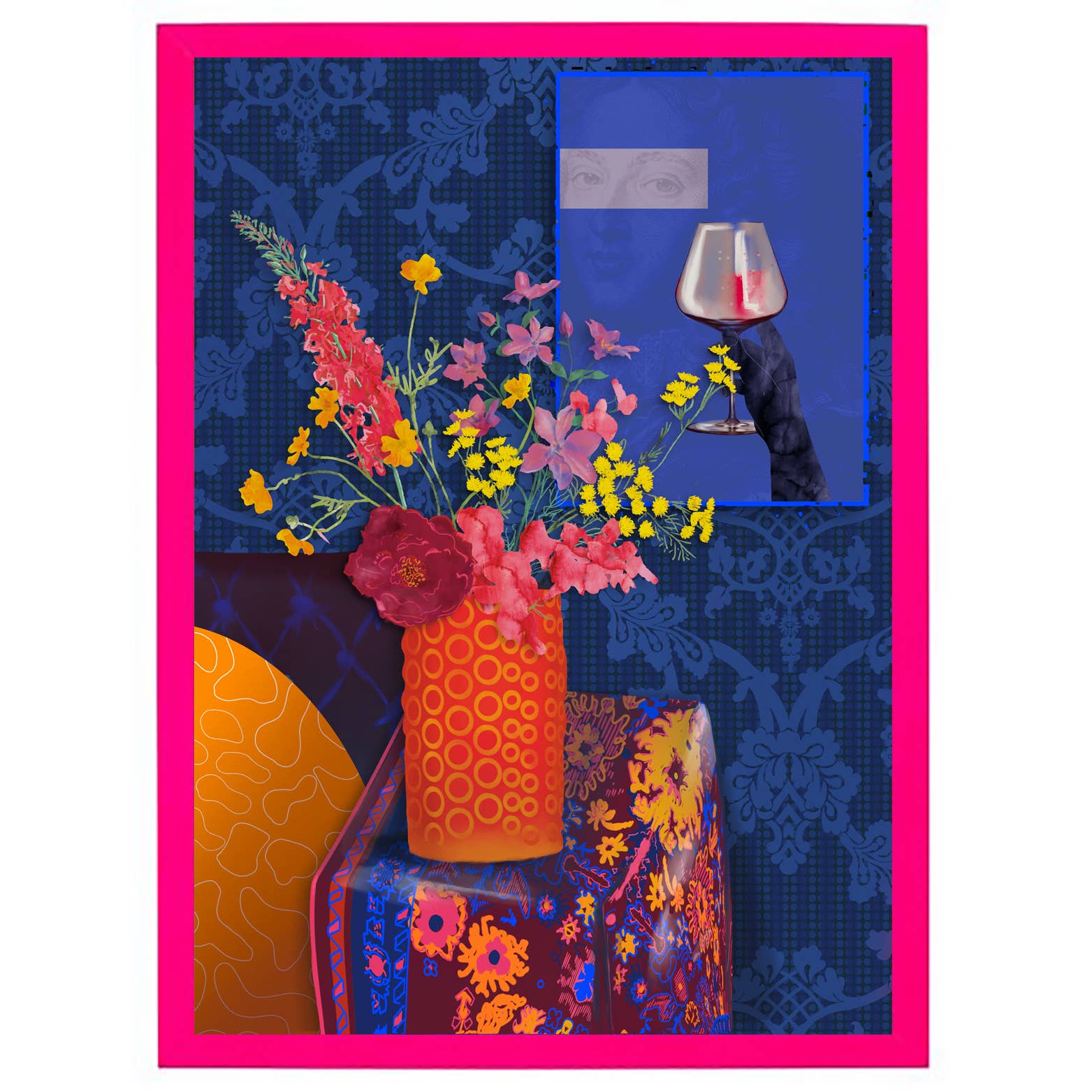 Studio Angelart - Wholesale Art Print - Blue Bedroom – Luxury Edition Art Print3