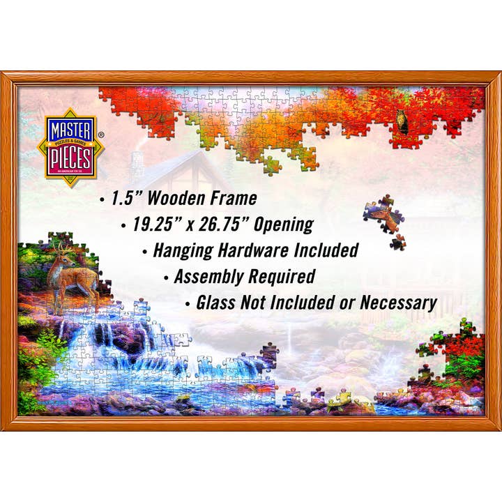 Wood Puzzle Frame - 19.25"x26.75" for wholesale by Masterpieces Puzzles