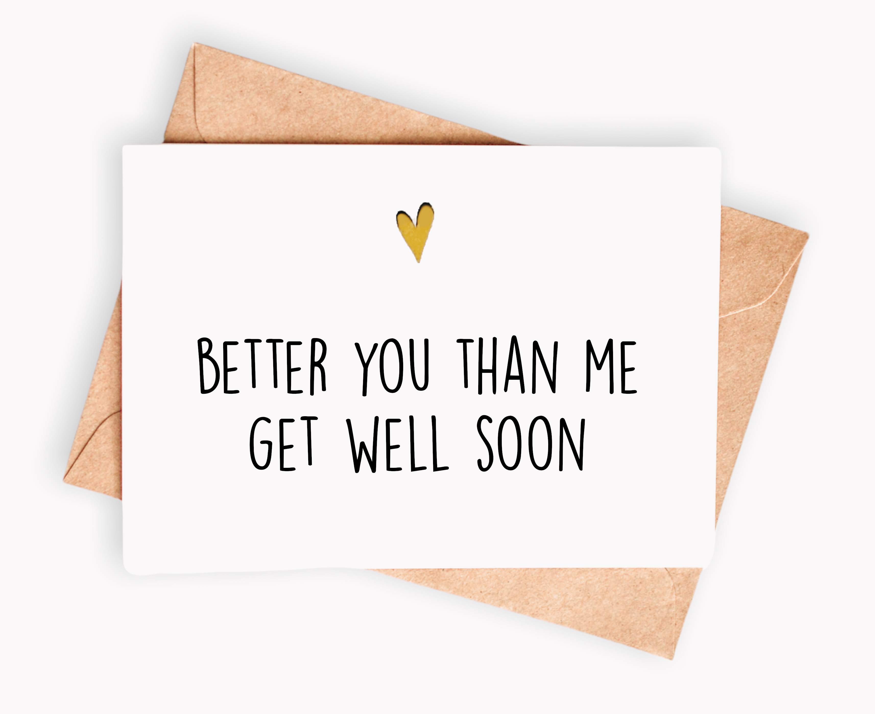 Spicy Cards - Wholesale Get Well Card - Funny get well soon card - Better You Than Me0