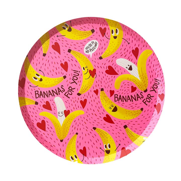 Bananas For You Large Plates for wholesale by Jollity & Co. + Daydream Society