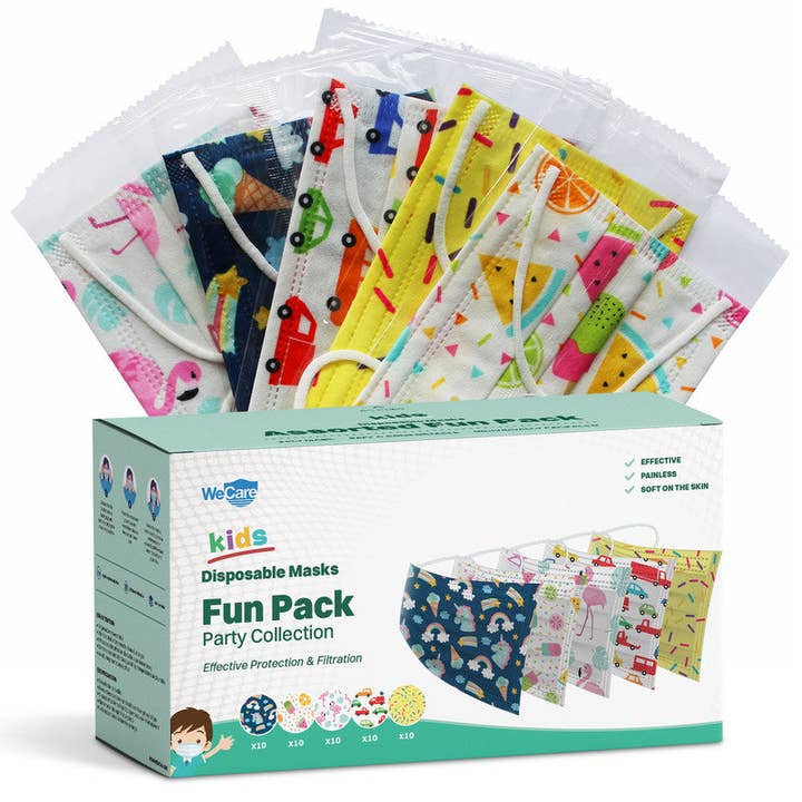 WeCare Kids Adorable Party Pack Máscaras por atacado de ShopHomeMed