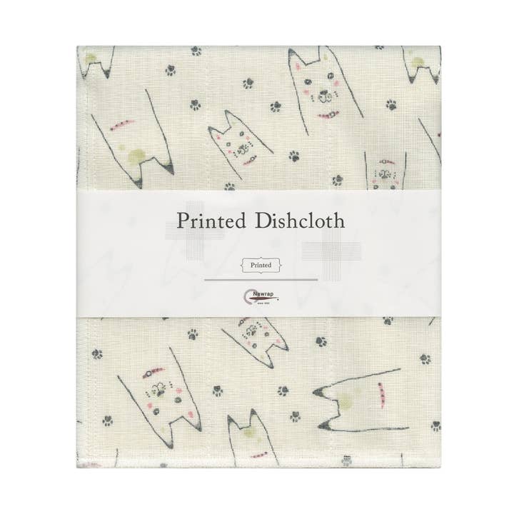 Pano de prato japonês impresso - Animal por atacado de Made In Japan Tableware