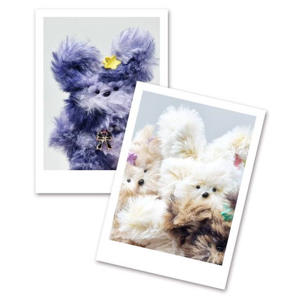 K_Wonderland - Wholesale DIY Craft Kit - MORU Two Toned Mink Doll DIY Kit / Easy & Simple