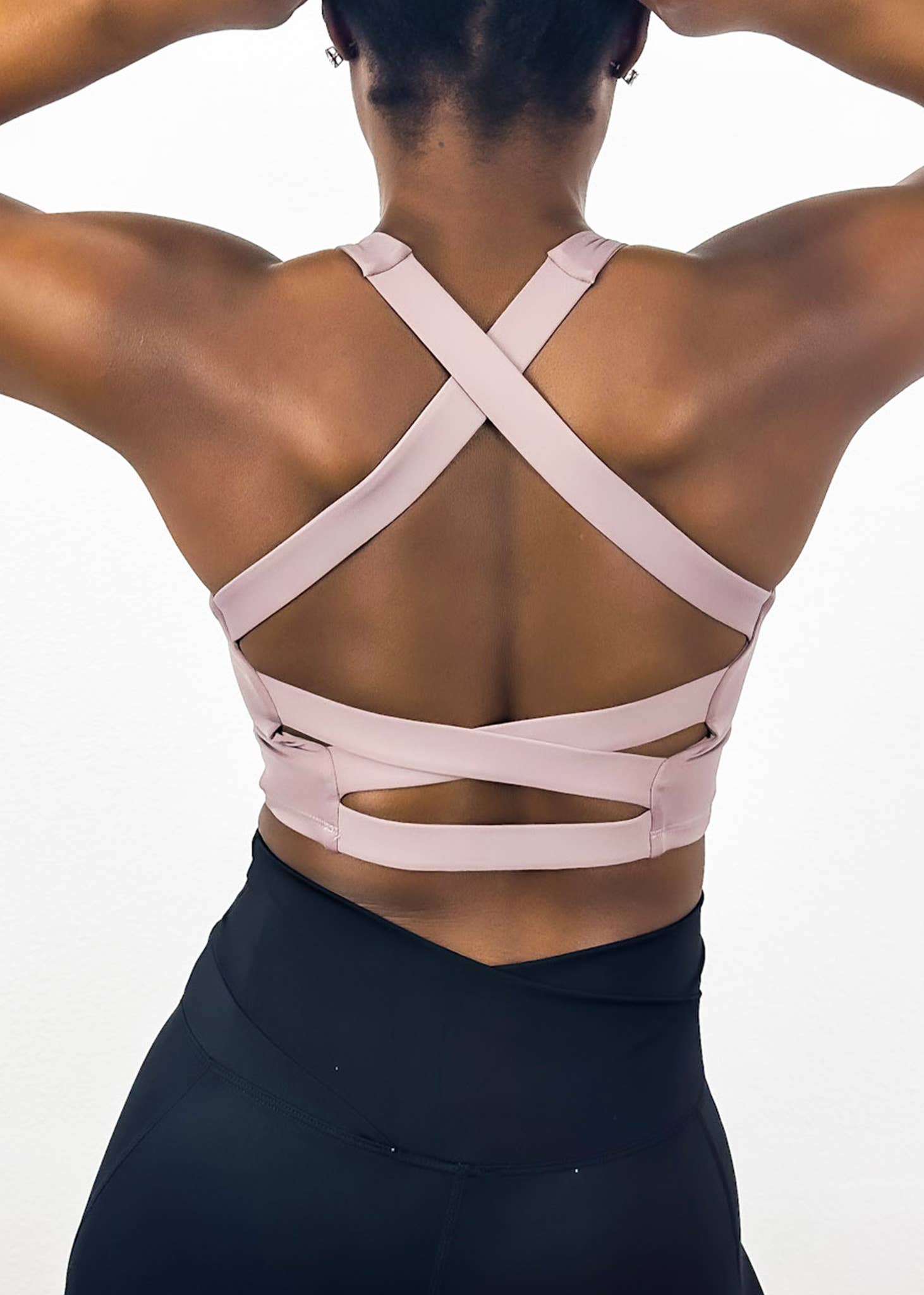 Active by Anna-Kaci - Wholesale Sports Bra - Women's - Square Neck Contouring Lined Open Back Sports Bra Tank9