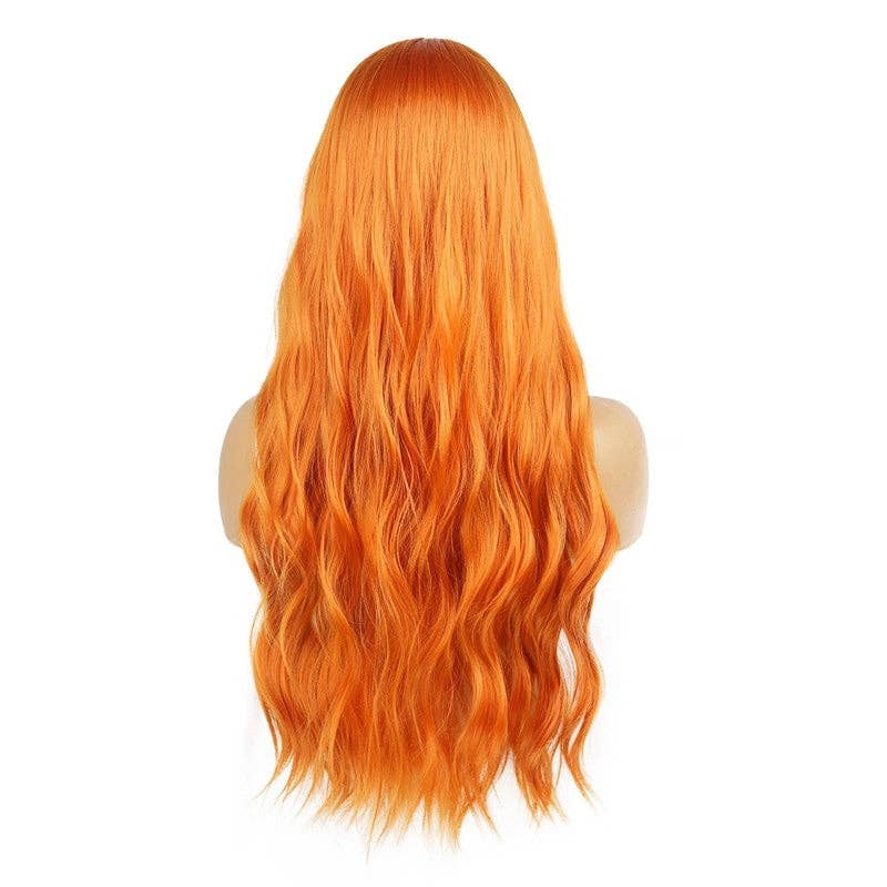 FurDecoration - Wholesale Hair Extensions - Long Wavy Hair Extension With Center Part For Big Waves2