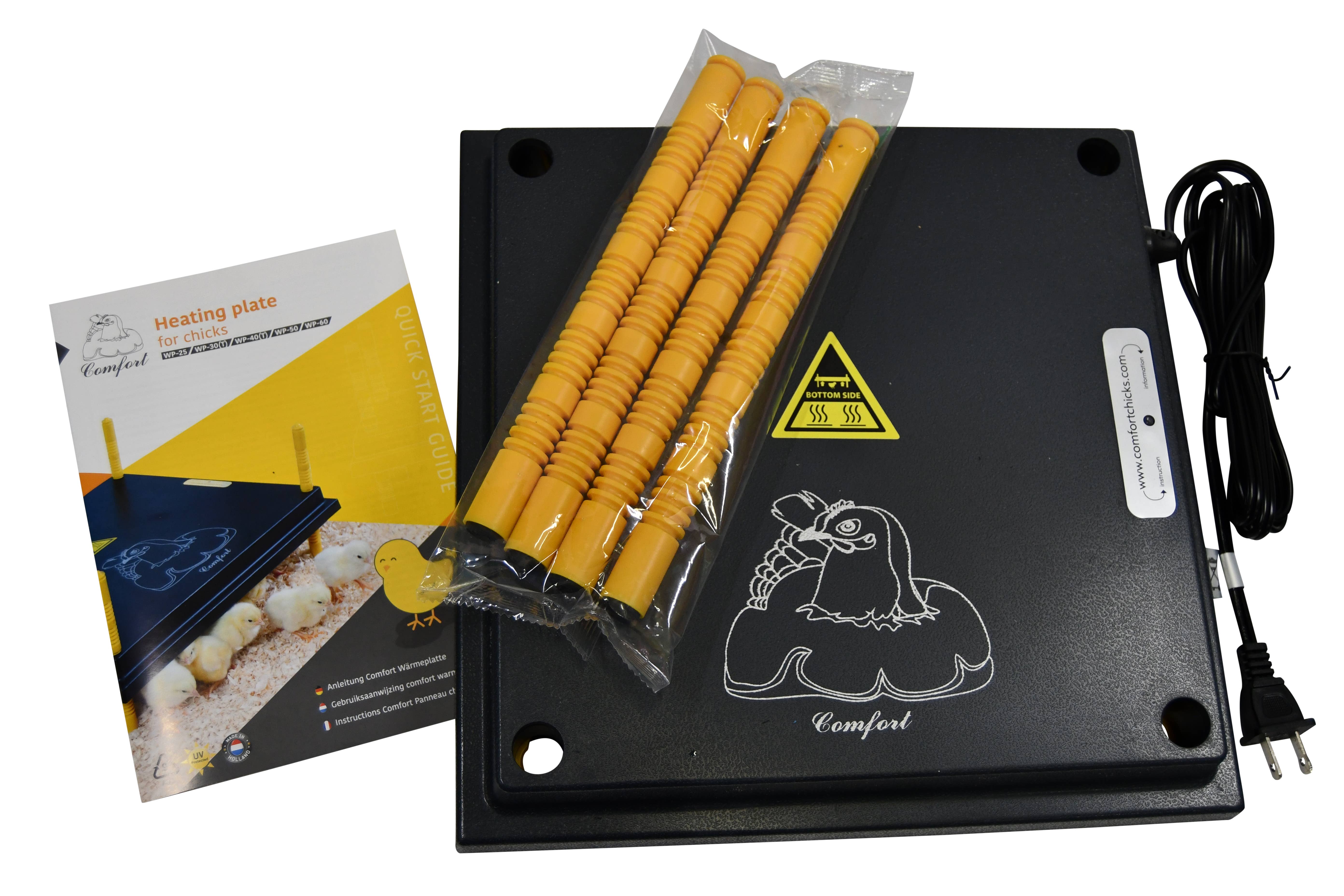 My Favorite Chicken - Wholesale Pet Supplement - Not Cat/Dog - Chick Brooder Heating Plate, Square, 20-25 Chicks Adjustable4