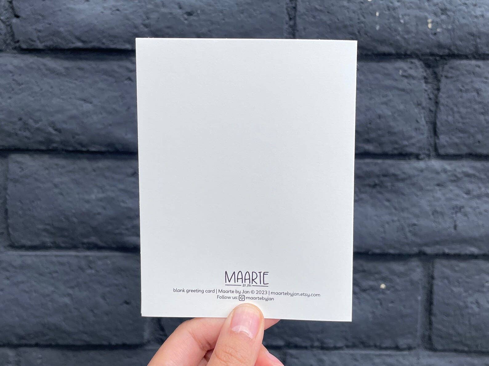 Maarte by Jan - Wholesale Thank You Card - Salamat Filipino Thank you Card2