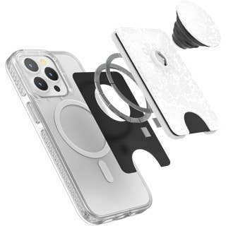 PopSockets - Wholesale Phone Wallet - Women's - PopSockets MagSafe Phone Wallet - Blanc Fresh8