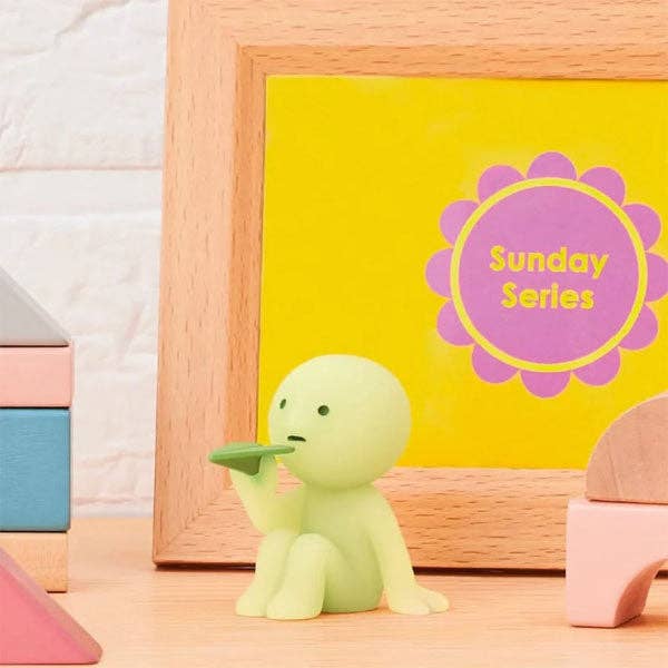 Showcase - Wholesale Decorative Figurine - Smiski Sunday Series Collectible Glow in the Dark Figurine Blind Box (1pc)